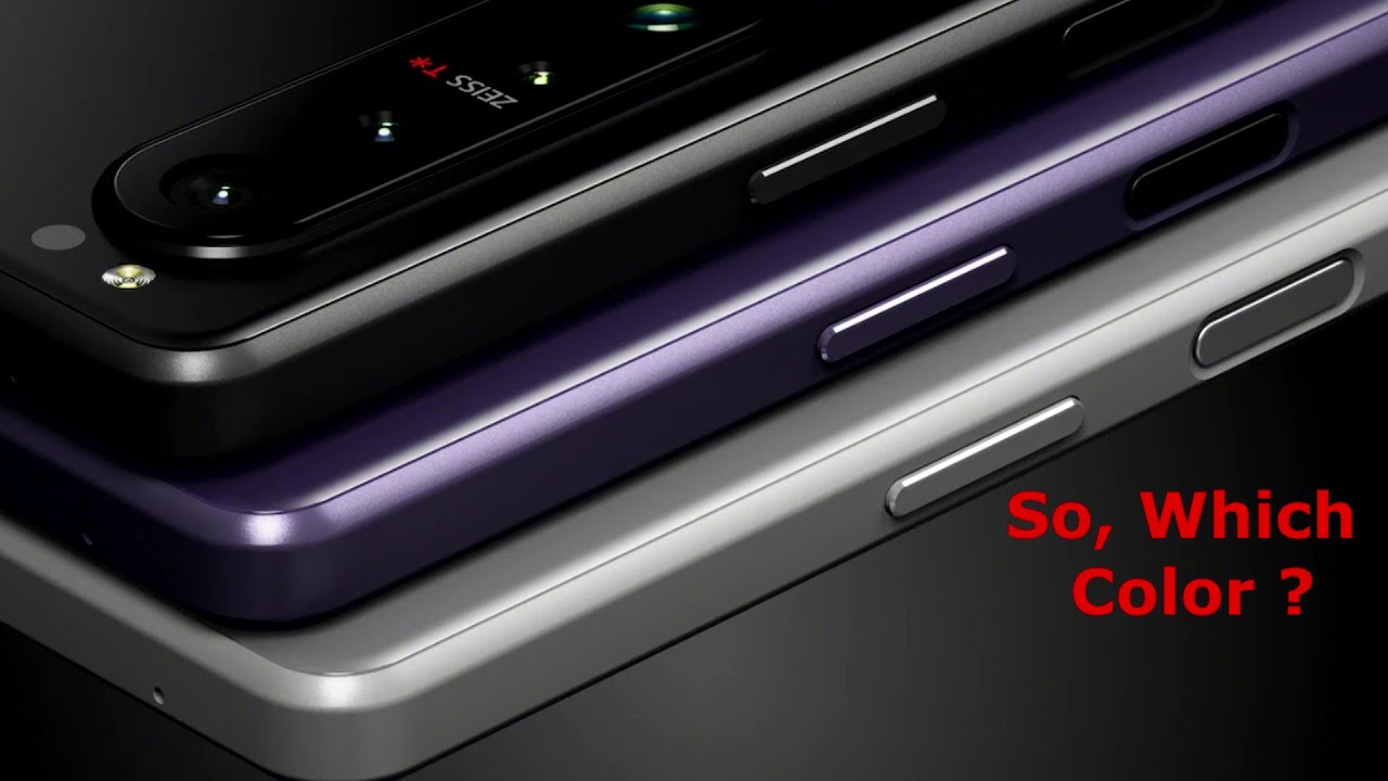 Sony Xperia 1 III What Colour You'll Buy ?