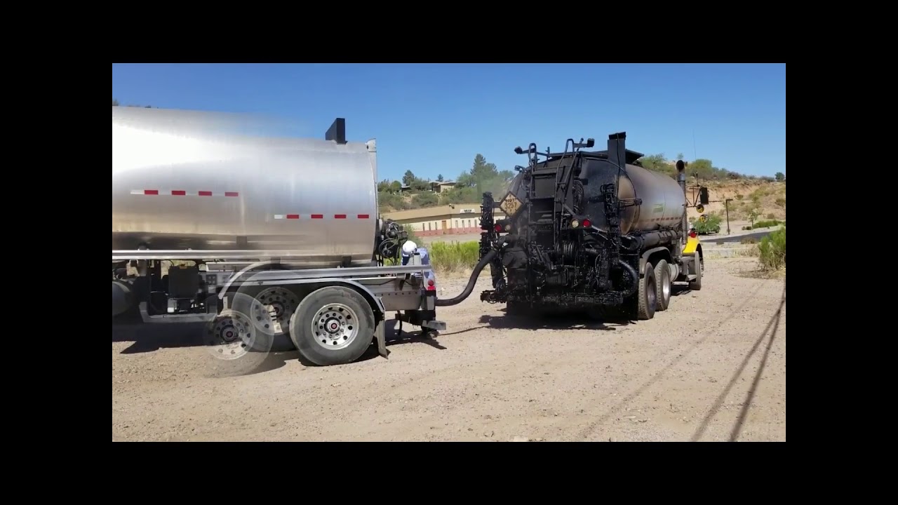 Oil Transport and Spreader Truck