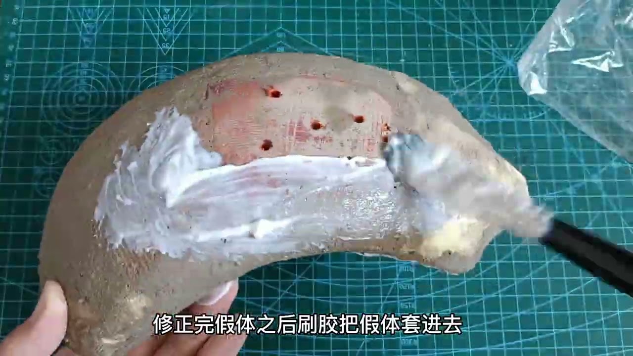 龙鱼标本制作第二弹 #养鱼  #养鱼人  #标本  #记录生活
