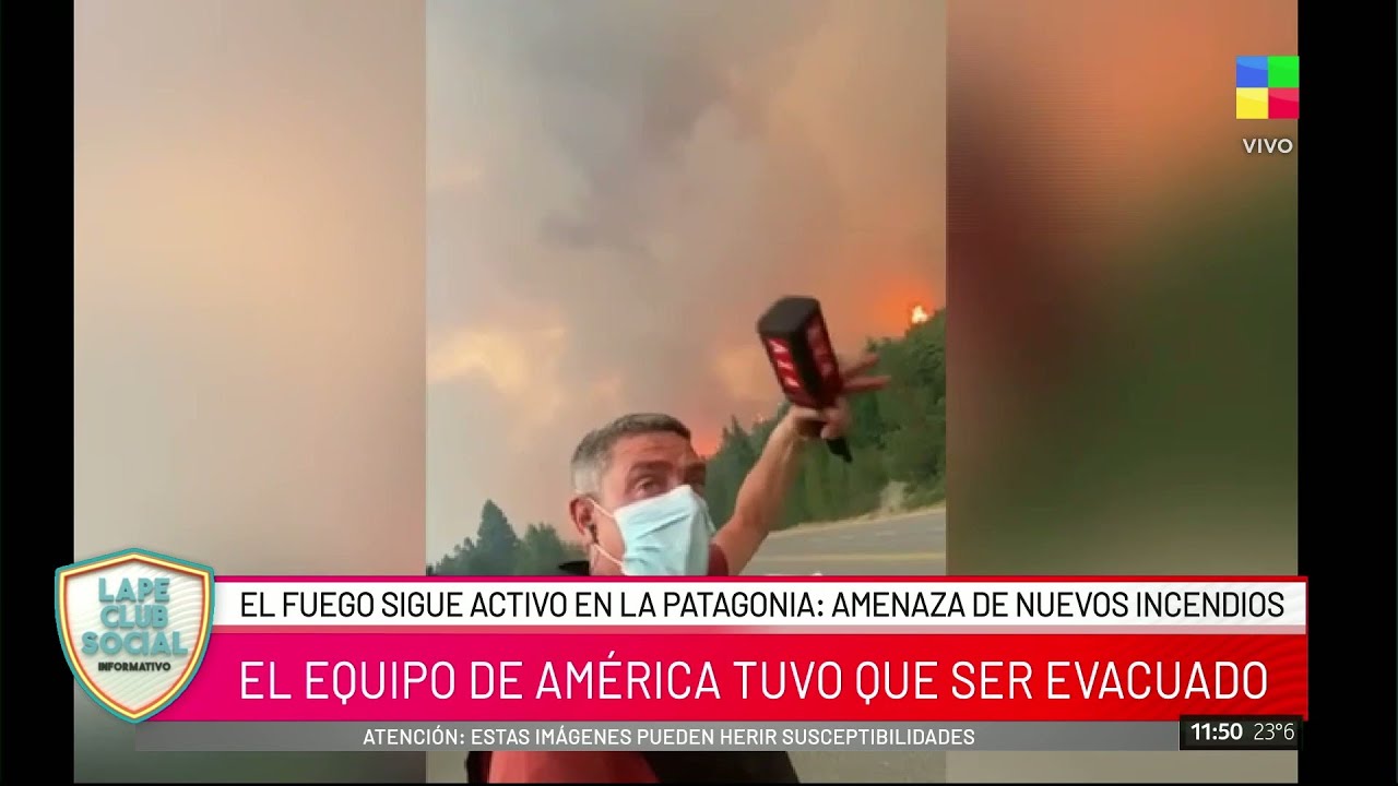 🔴 INCENDIOS incontrolables arrasan EPUYÉN y la RUTA 40
