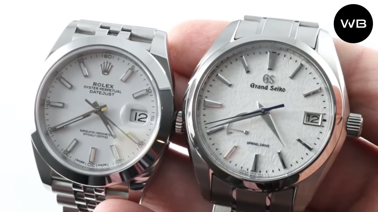 Rolex Datejust 41 vs Grand Seiko 