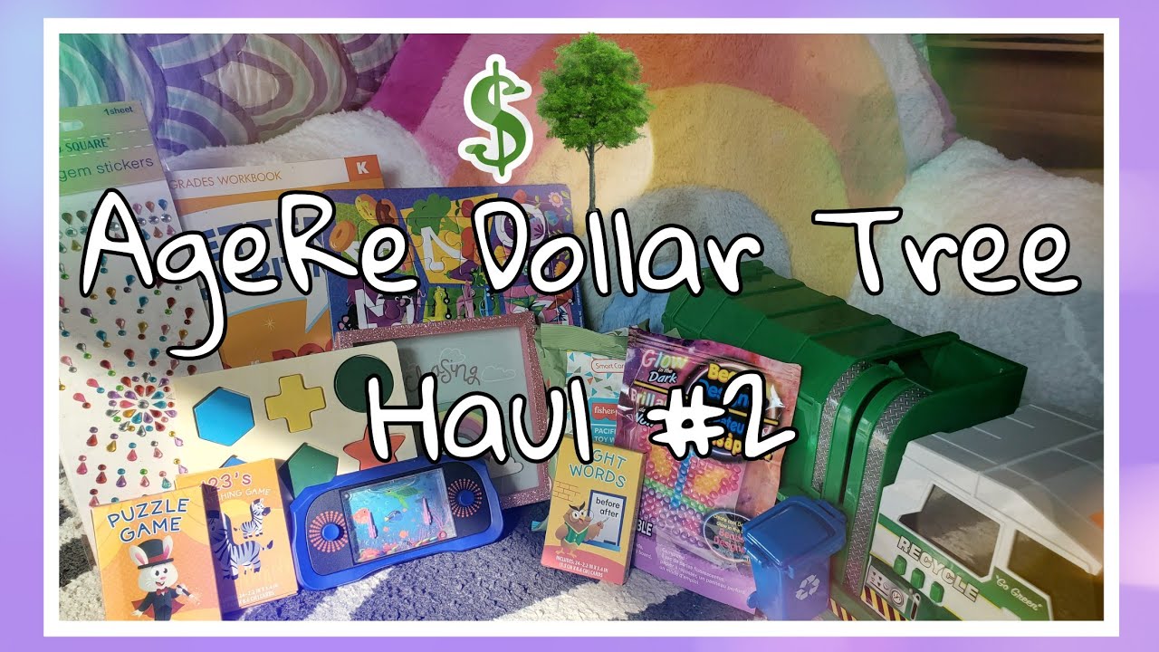 AgeRe Dollar Tree Haul 2