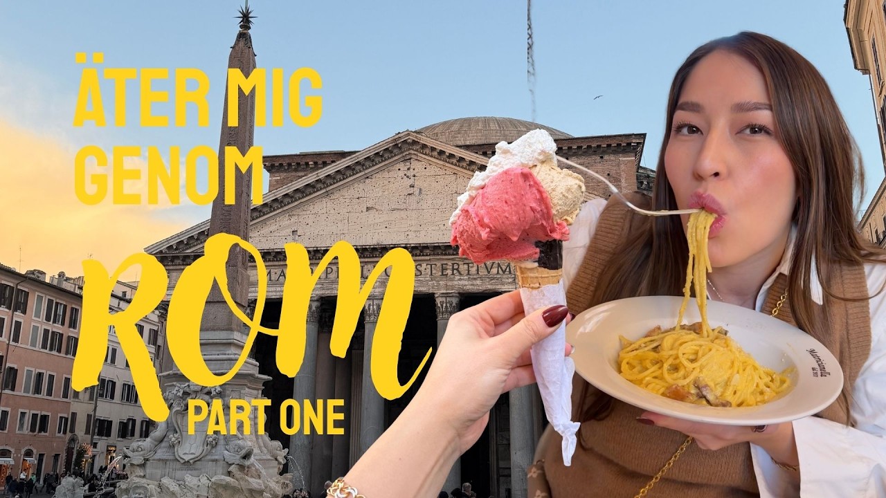 Äter mig genom Rom | Mina bästa matstopp & restaurangtips