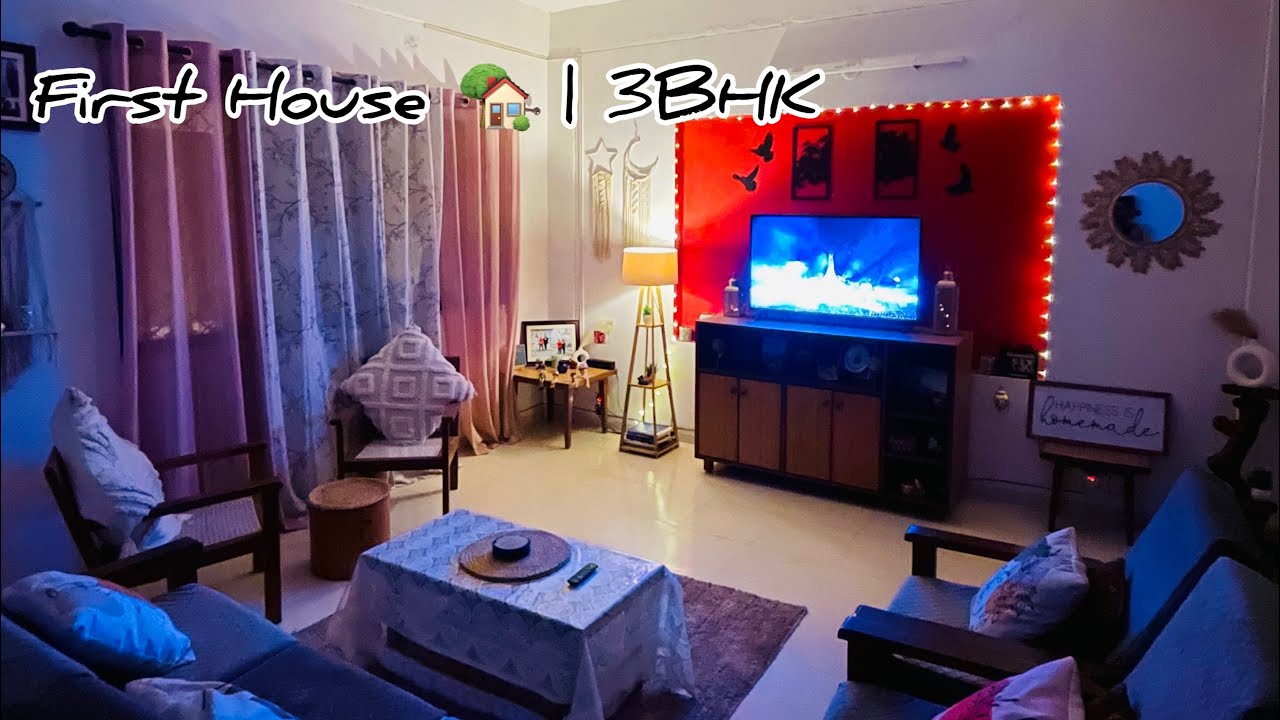 My first Navy House Tour | 3bhk | #governmentquarter #firsthouse #homedecor #couplegoals