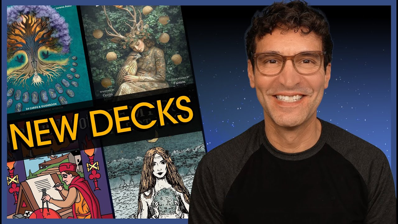 Unboxing, Flip-Through and Reaction to 4 New Tarot Decks!