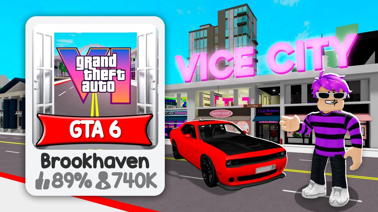 I CREATED GTA 6 in BROOKHAVEN RP!