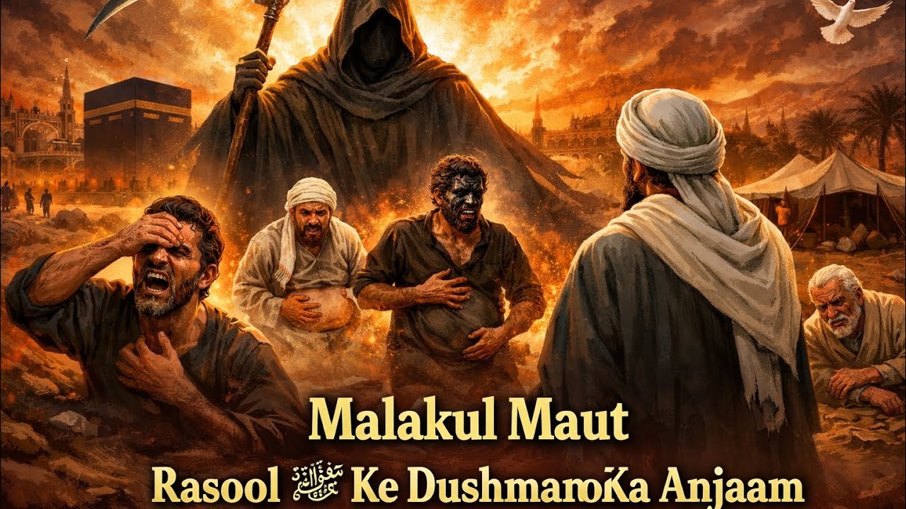 Malakul Maut Aur Dushmanan-e-Rasool Ka Ibratnaak Anjaam #MalakulMaut #IslamicWaqiia #SeeratUnNabi