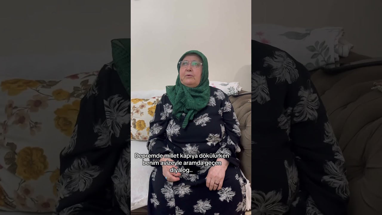 DEPREMDE AVİZE SORUNSALI! #hayriyeanane #shorts