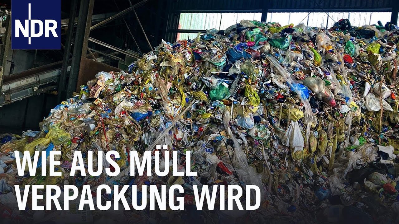 Aus der gelben Tonne ins Regal - Wie aus Müll Verpackung wird | Die Nordreportage | NDR