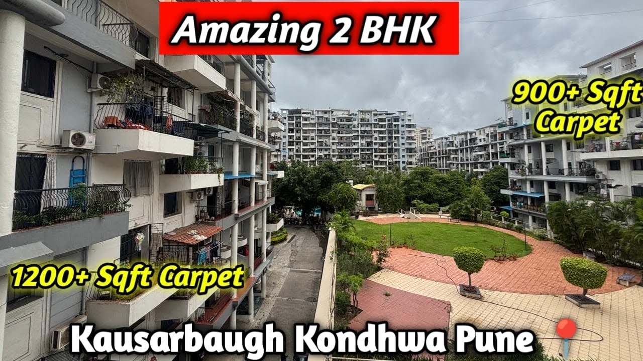 Amazing 2 BHK at Kausarbaugh Kondhwa Pune📍| 900+ Sqft | All Amenities| #2bhk   #kausarbaugh