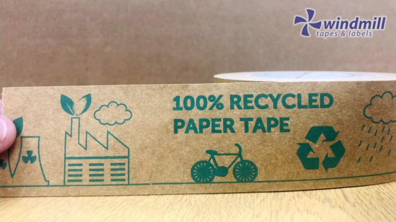 Windmill Tapes and Labels - Gum Paper Tape Range