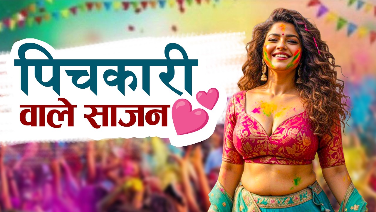 पिचकारी वाले साजन 💕 | Romantic Holi Song 2026 | New Hindi Holi Love Song