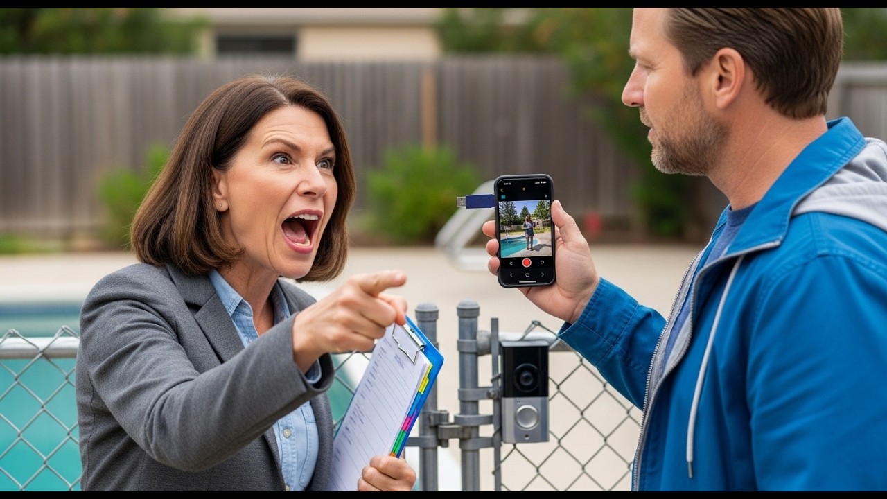 She Tried To Frame Me For Stealing Packages And The HOA Backed Her Until The Doorbell Clip Proved