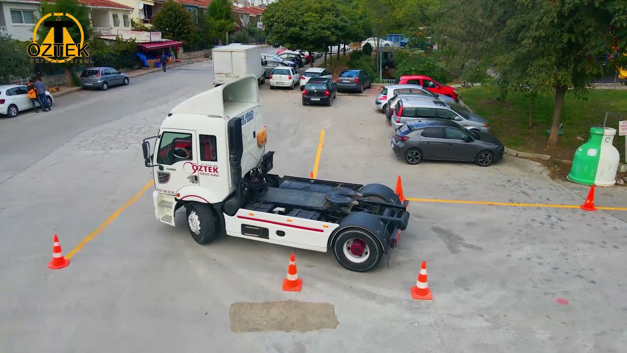 KAMYON PARK ÇALIŞMASI..EVKA 3.. ÖZTEK SÜRÜCÜ KURSU