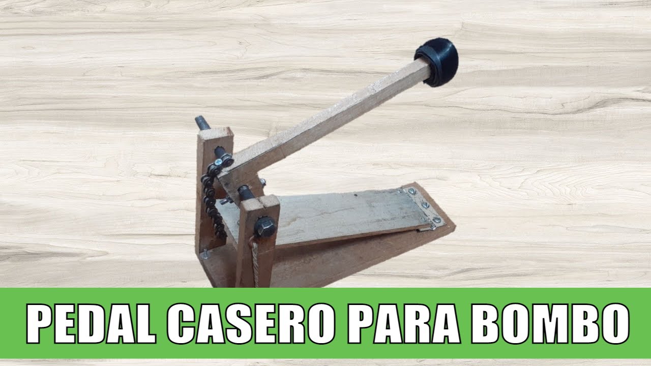 ✅ COMO HACER UN PEDAL PARA BOMBO
