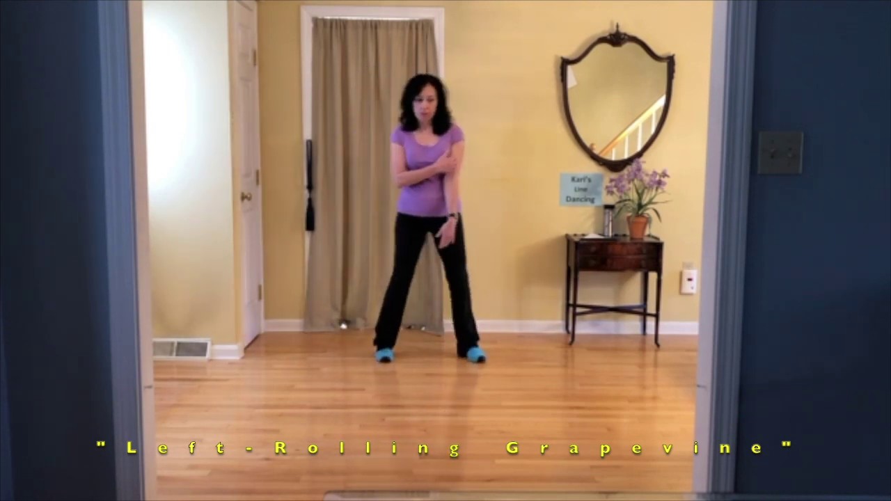 Rolling Grapevines – Как танцевать Rolling Grapevines – Линейный танец