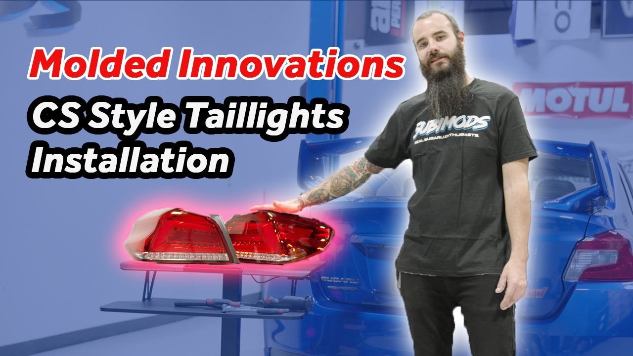 Molded Innovations Tail Light Installation: 2015 - 2021 WRX / STI