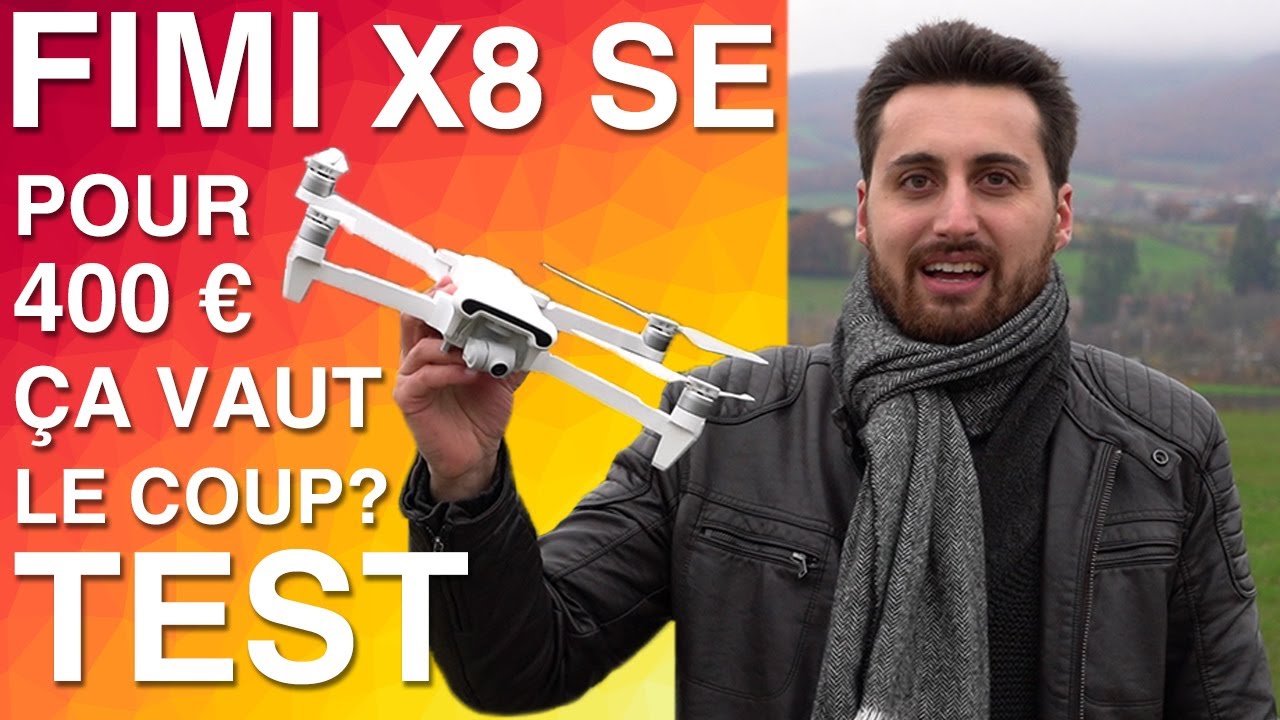 FIMI X8 SE, le TEST COMPLET: qualité vidéo, modes auto, stabilisation (en mode frigorifié)