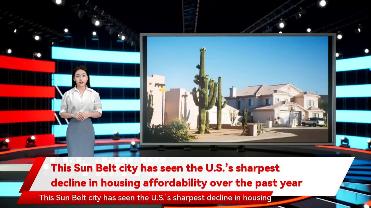 This Sun Belt city has seen the U.S.&rsquo;s sharpest decline in housing affordability over the past year
