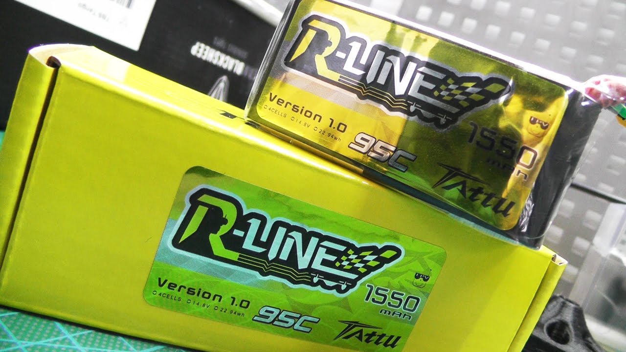 FUERZA BRUTA PARA TU DRONE DE CARRERAS - BATERIAS TATTU RLINE