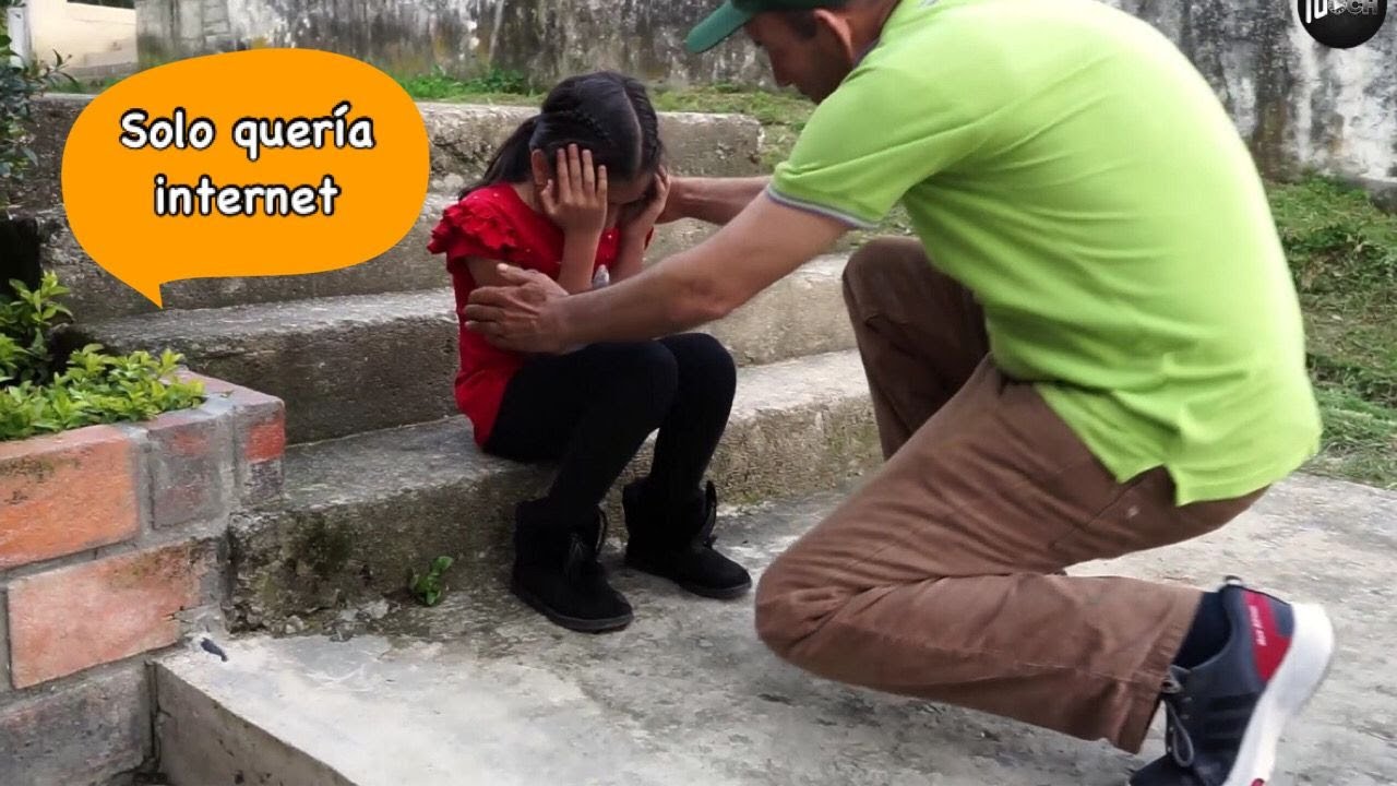 Esta niña no tenia recursos, pero con su perseverancia y ayuda mi lo que logro