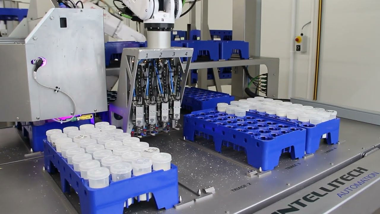 Bentley Instruments - Sorter robot : Samples sorting automation system