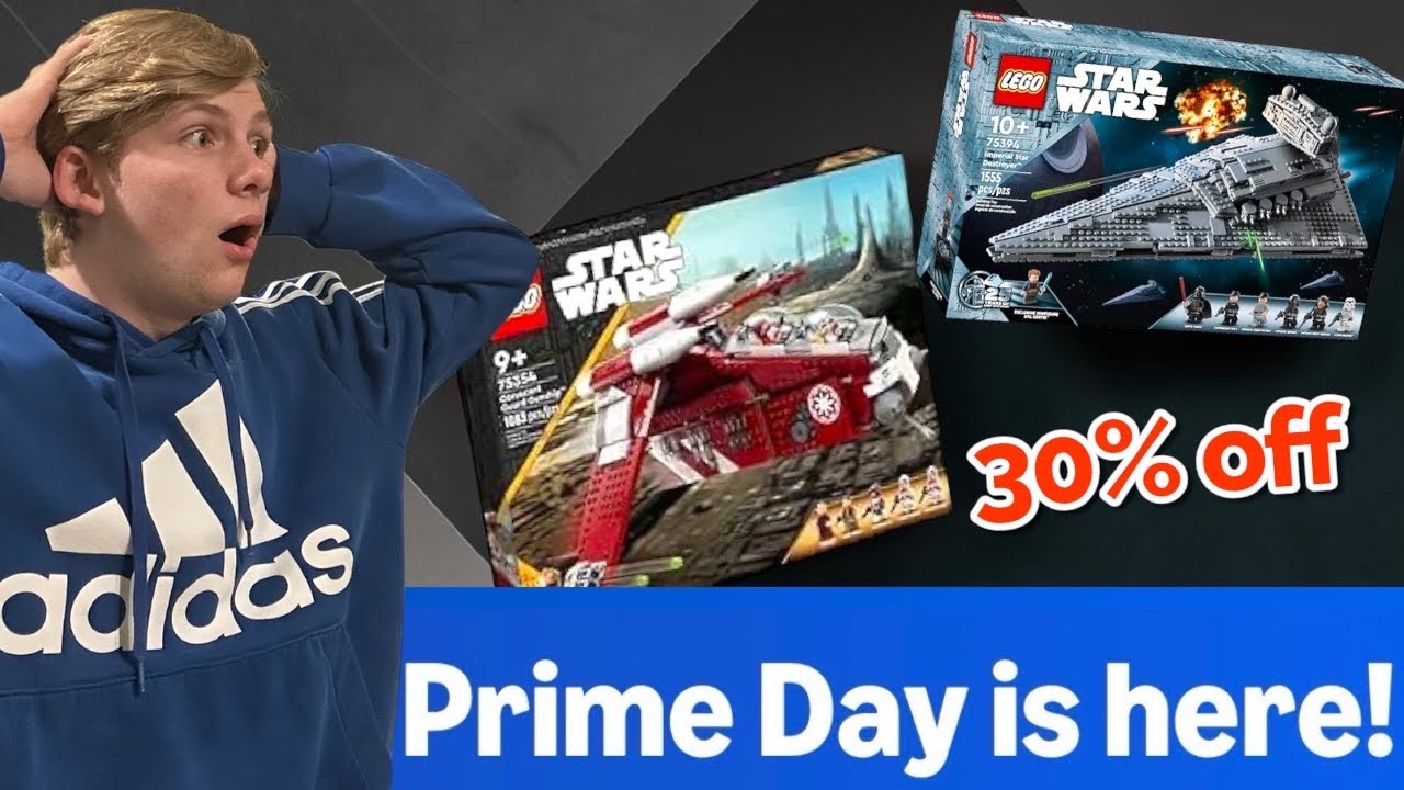 INSANE LEGO Prime Day Deals Are LIVE! Up To 30% OFF!