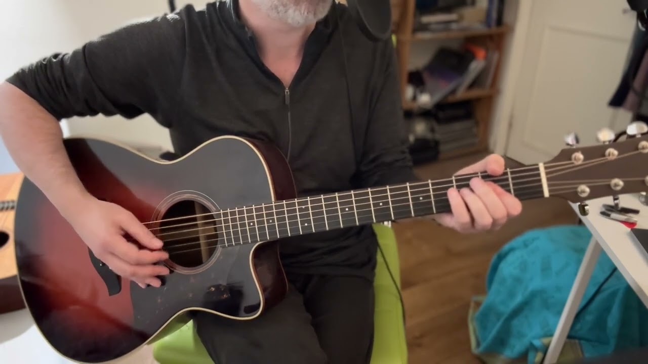 Drive (The Cars Live Acoustic Guitar Cover)