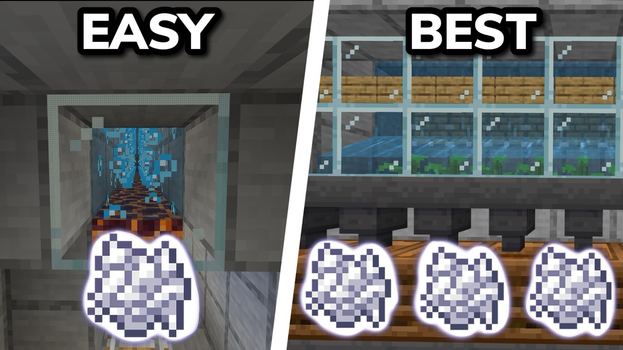 TOP 5 BONE MEAL FARMS in Minecraft Bedrock (MCPE/Xbox/PS/Switch/PC)