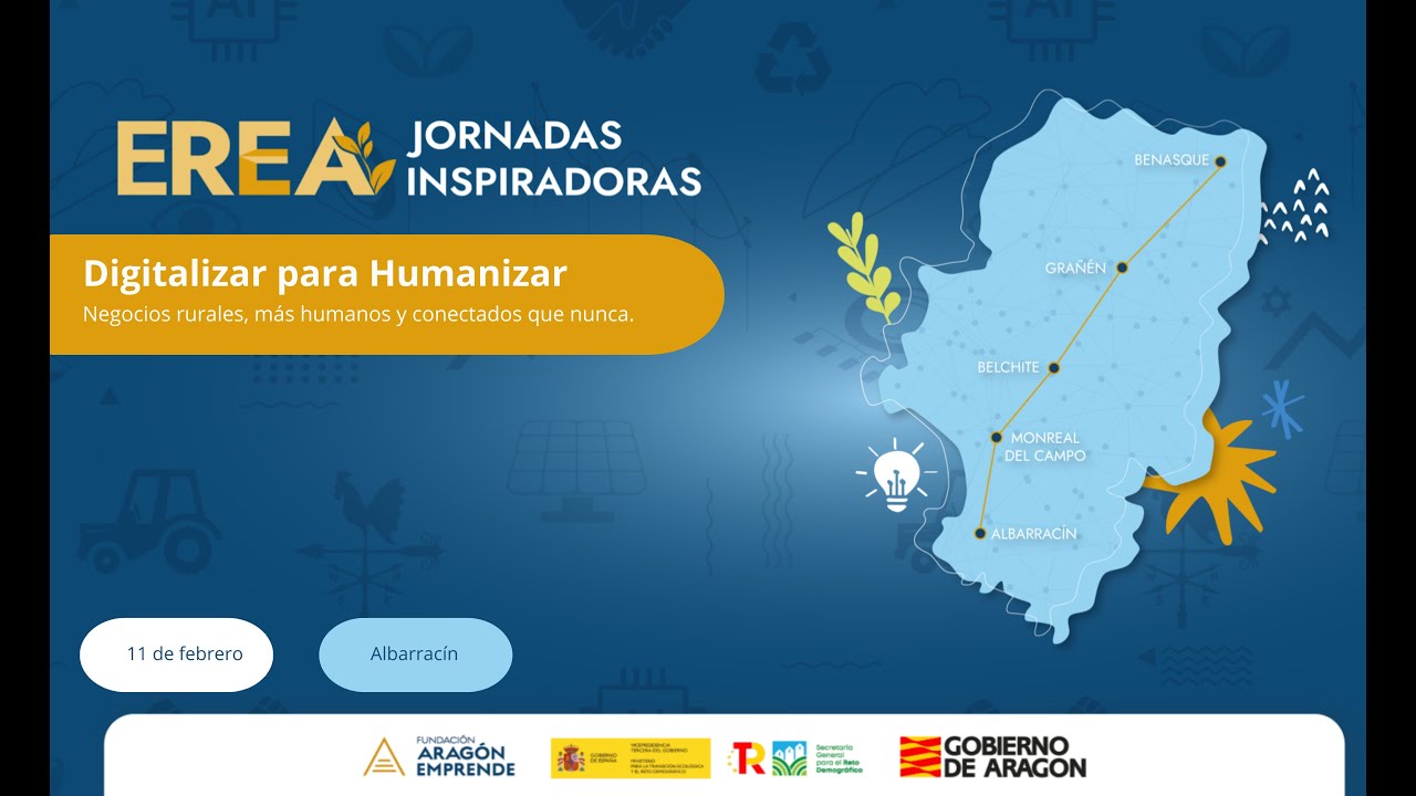 Jornadas EREA - Digitalizar para Humanizar: Negocios rurales, más humanos y conectados que nunca.