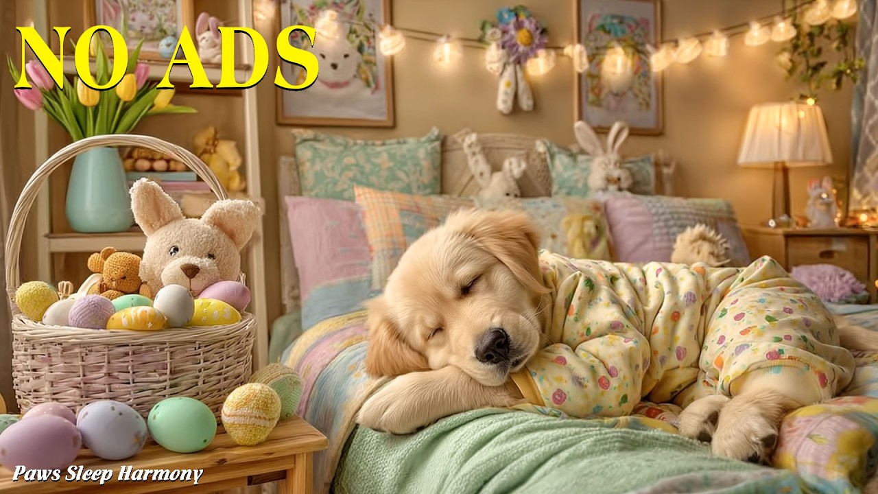Deep Sleep Music for Dogs 🐶 Anti-Separation Anxiety Relief | Puppy Sleep & Calm 💖 No Ads