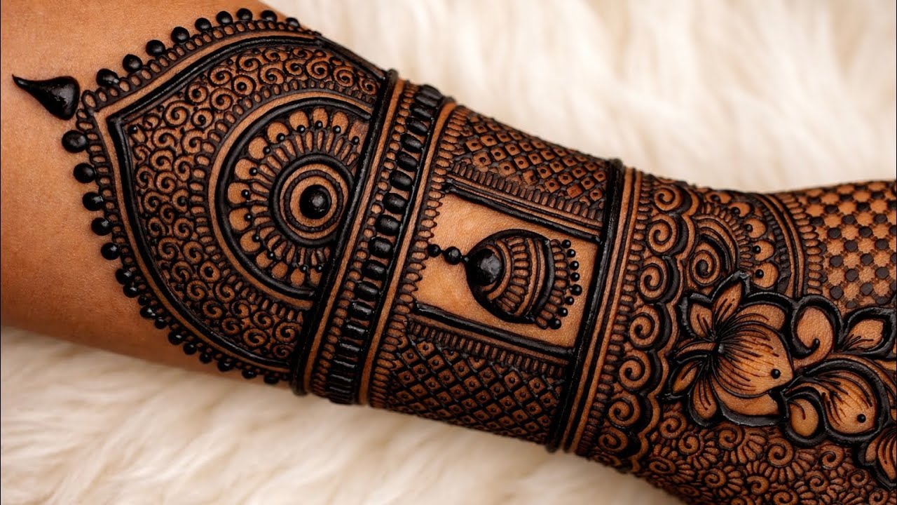 Most trending Back Hand Bridal Mehndi Design Ever 😍 | Latest Dulhan Mehandi by Aaru Mehndi
