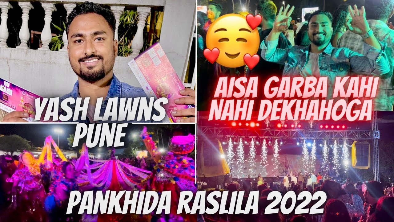 Best Dandiya(Garba) Event in Pune | Pankhida raslila 2022 | Yash Lawns Pune