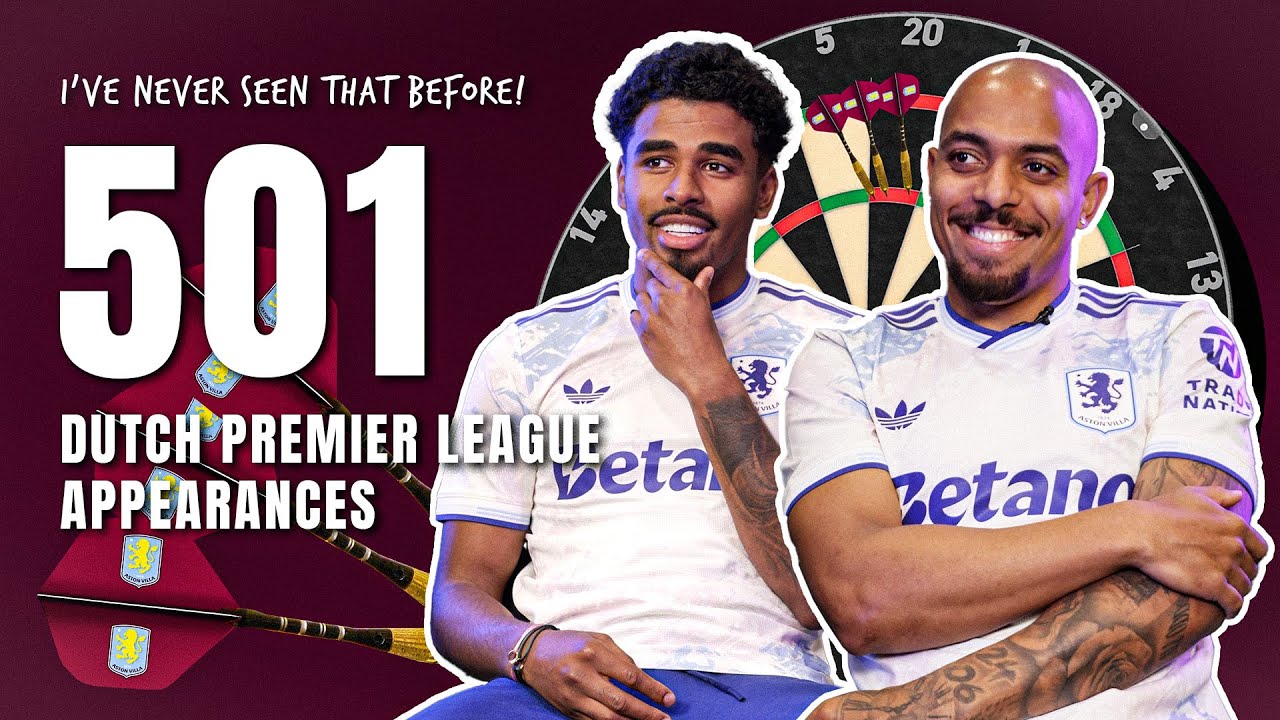 Donyell Malen vs Ian Maatsen | 501 Football Challenge (Premier League edition)