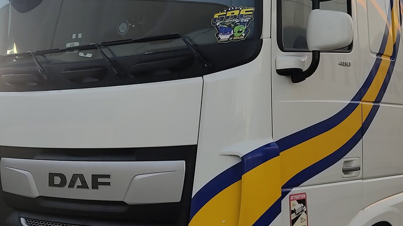 Caminhoneiro na Europa - instalar inversor no DAF