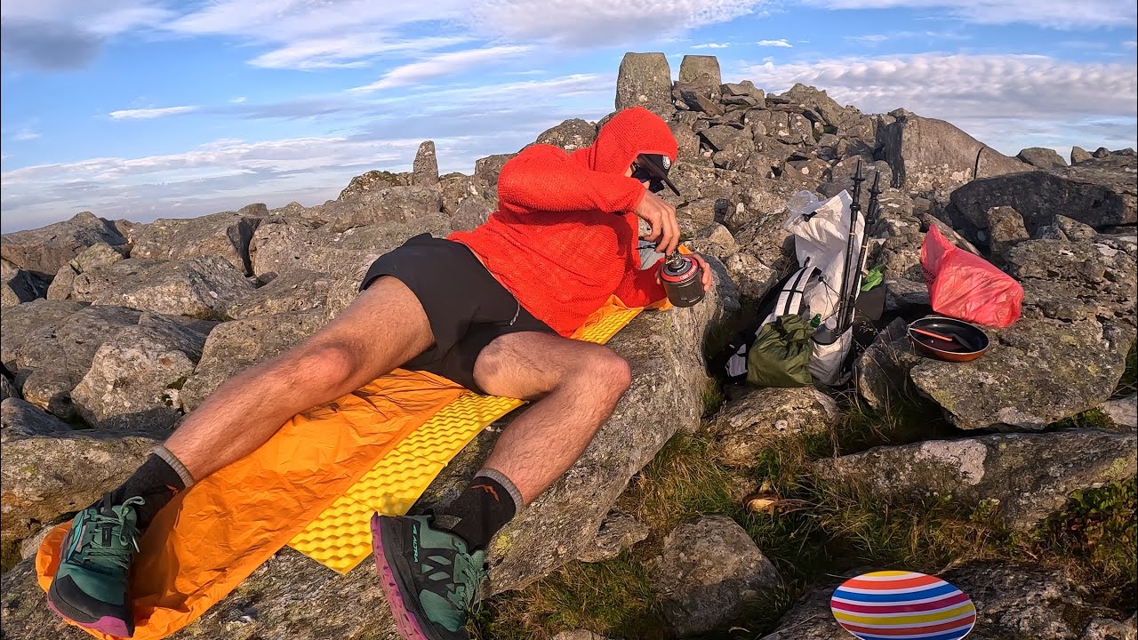 SURVIVAL Bivy Camping on a Mountain with NO Tent ⚠️🏴󠁧󠁢󠁷󠁬󠁳󠁿
