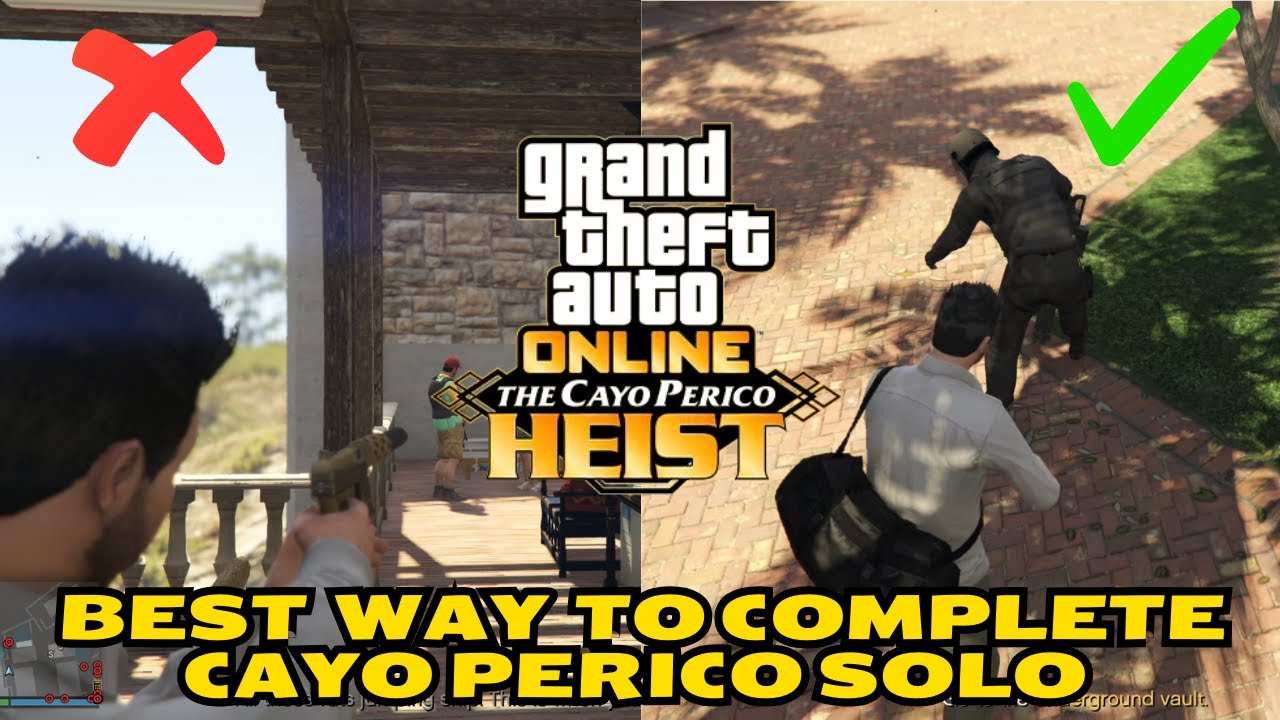 *UPDATED 2024* GTA Online Solo Cayo Perico Heist Guide! ELITE (Stealth + Elite)