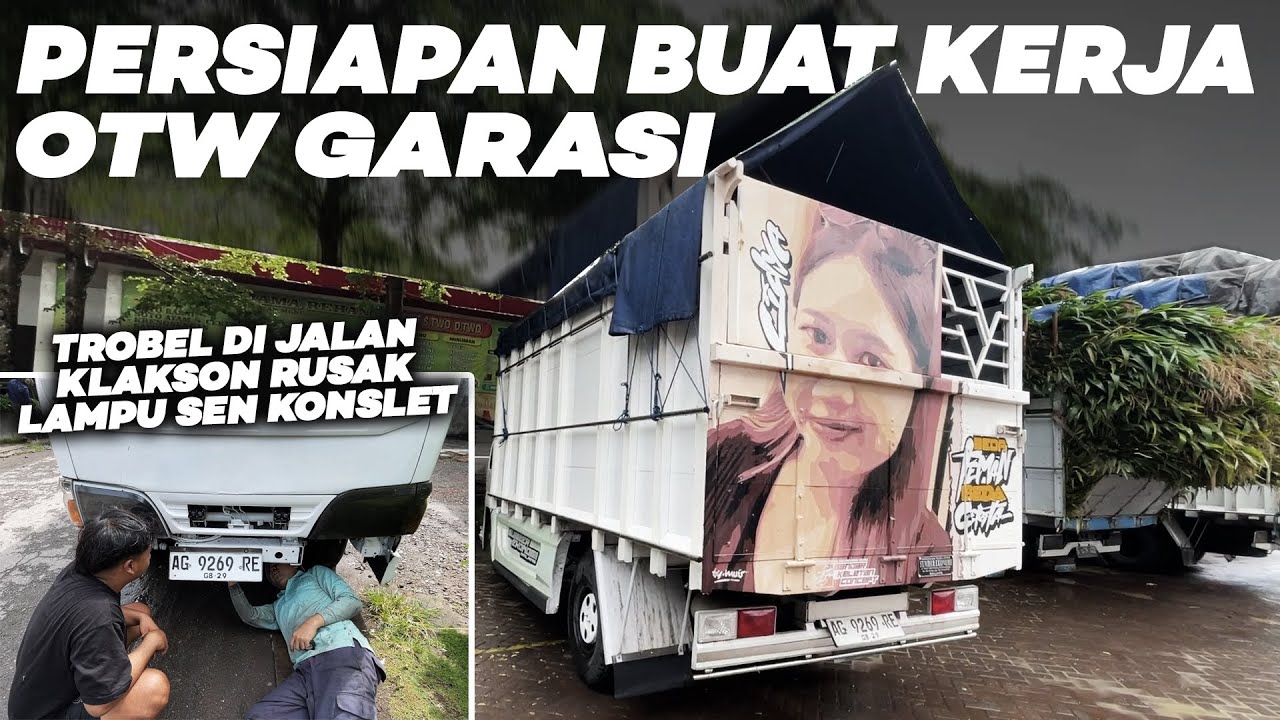 RESIKO SAM TRUK MAU DI BUAT KERJA TROBEL DI JALAN