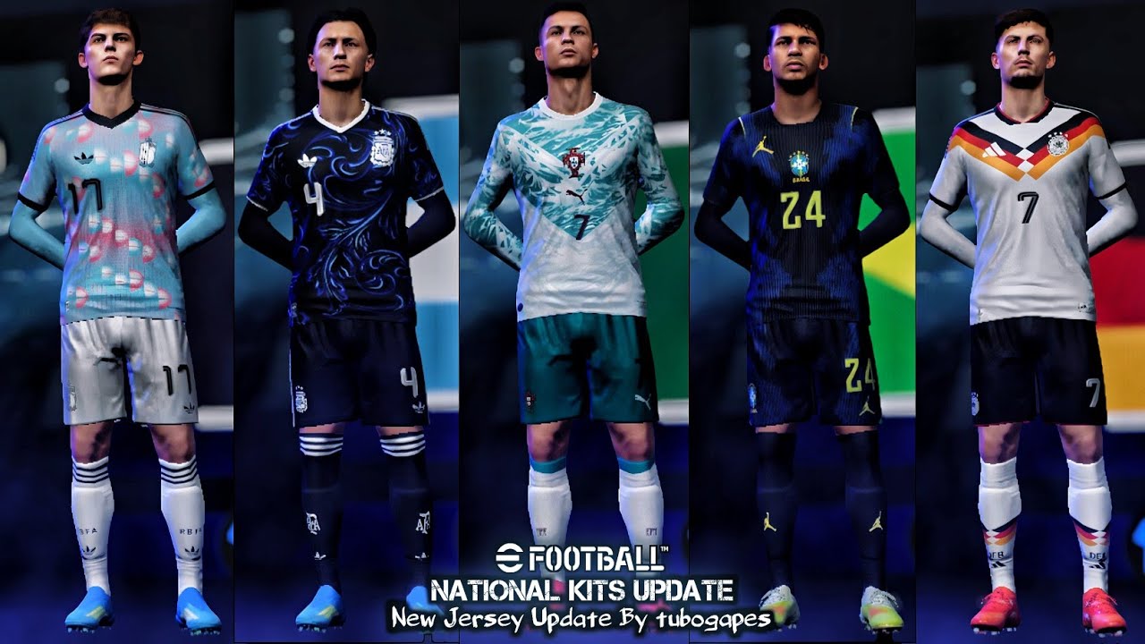 New Kits Update🔥 New National Jersey | eFootball 2026 Mobile Update