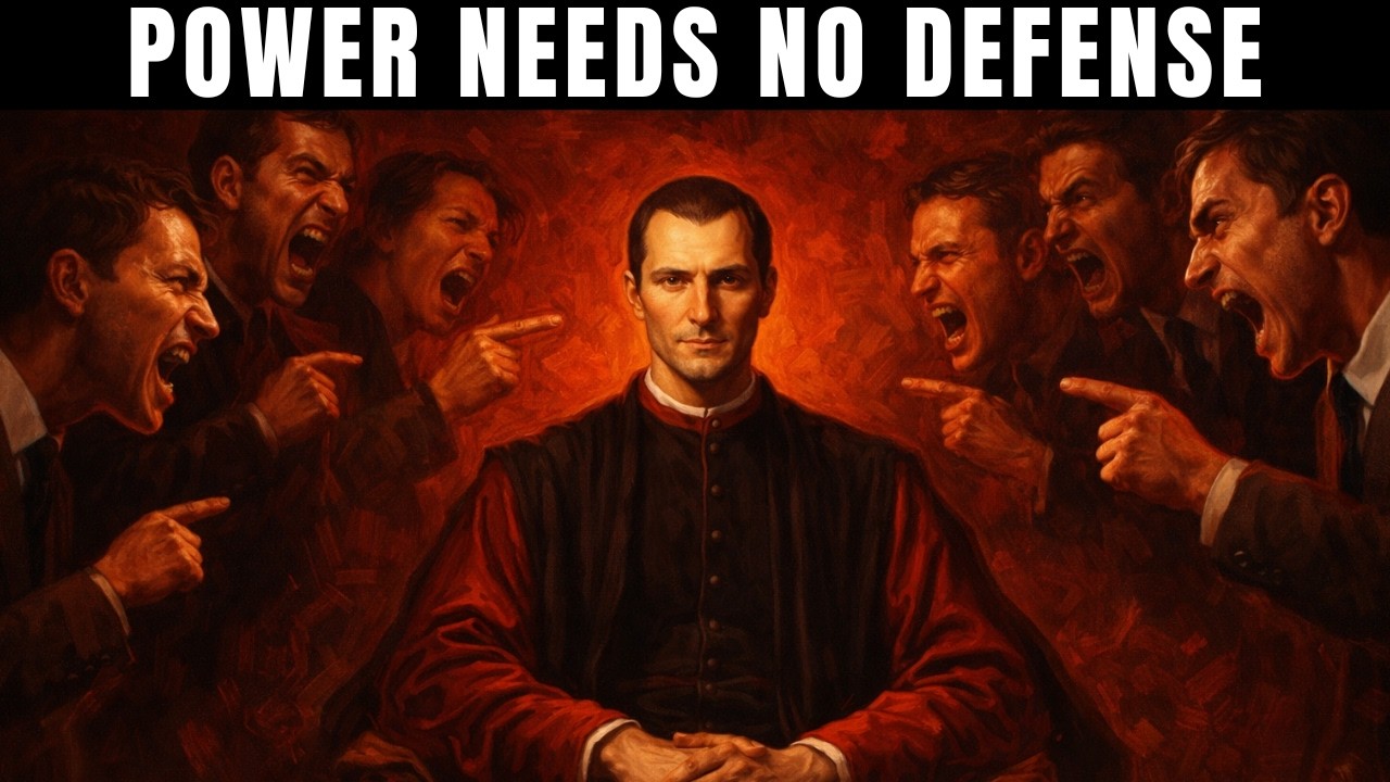 Why Powerful Men Rarely Defend Themselves — Machiavelli
