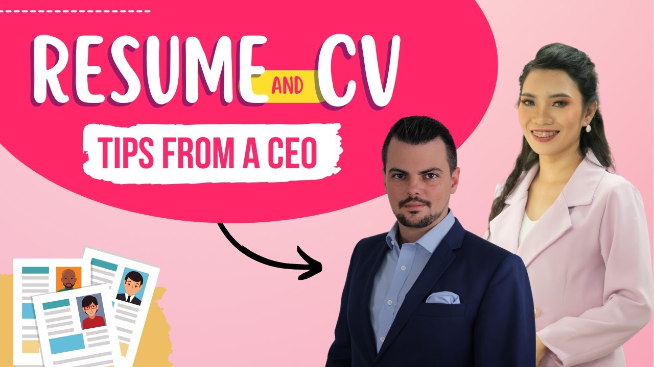 RESUME AND CV TIPS FROM A CEO l Kajea Vlogs
