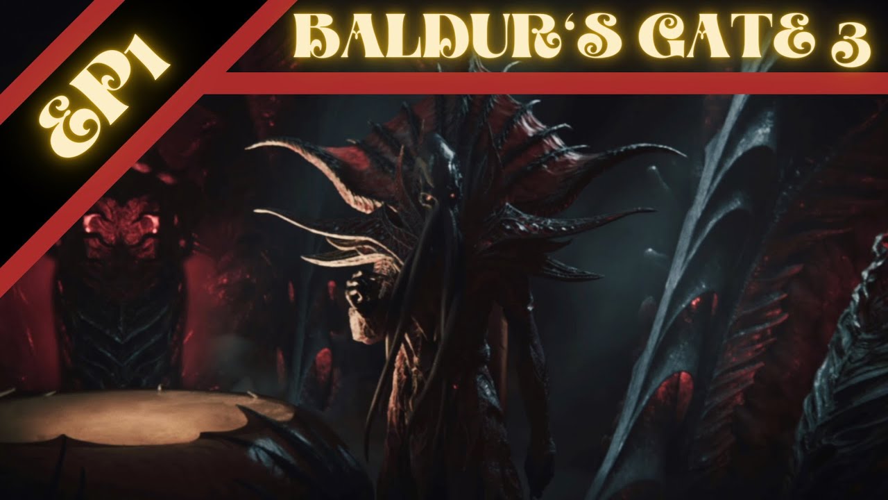 Let's Play Baldur's Gate 3 (BLIND) - Episode 1