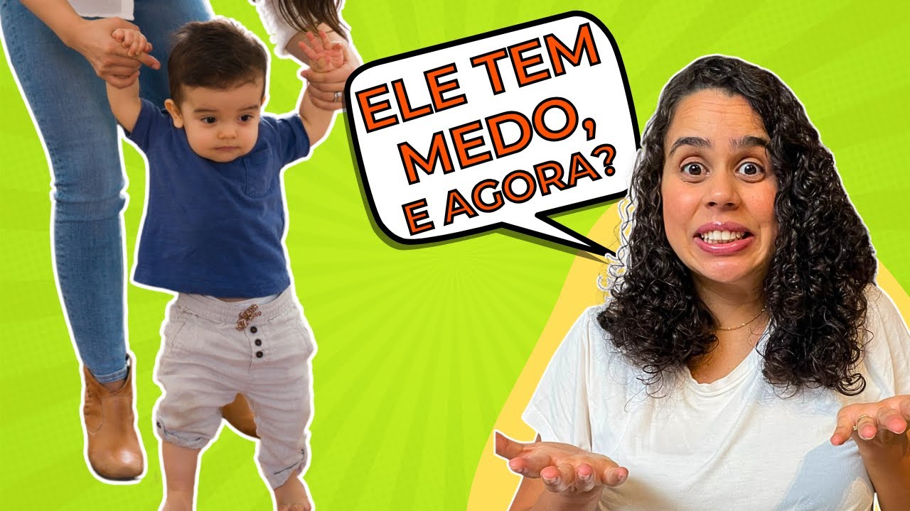 POR QUE MEU BEBÊ ESTÁ COM MEDO DE ANDAR?