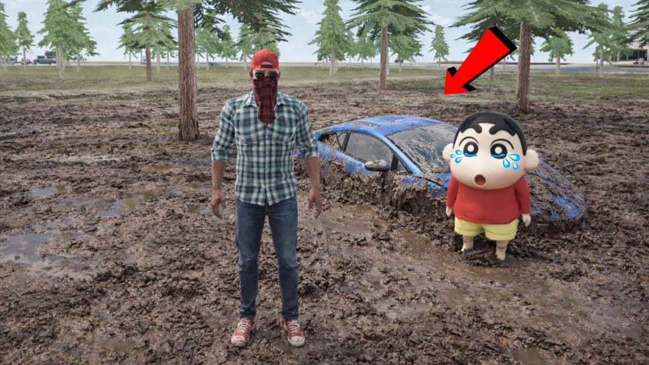 💥 আমার গাড়ি শেষ ! কাদায় পুতে গেল 😭 | Indian theft auto simulator | 