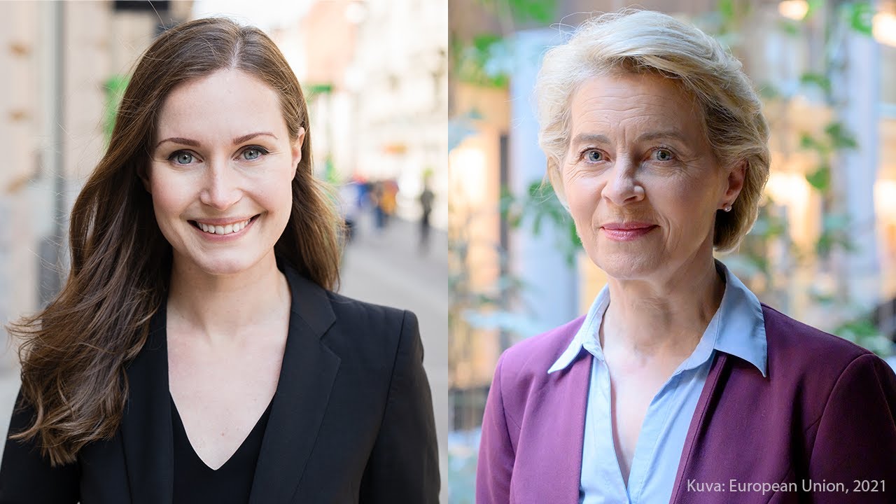 Kommentit medialle pääministeri Marinin ja Ursula von der Leyenin tapaamisen jälkeen 3.2.