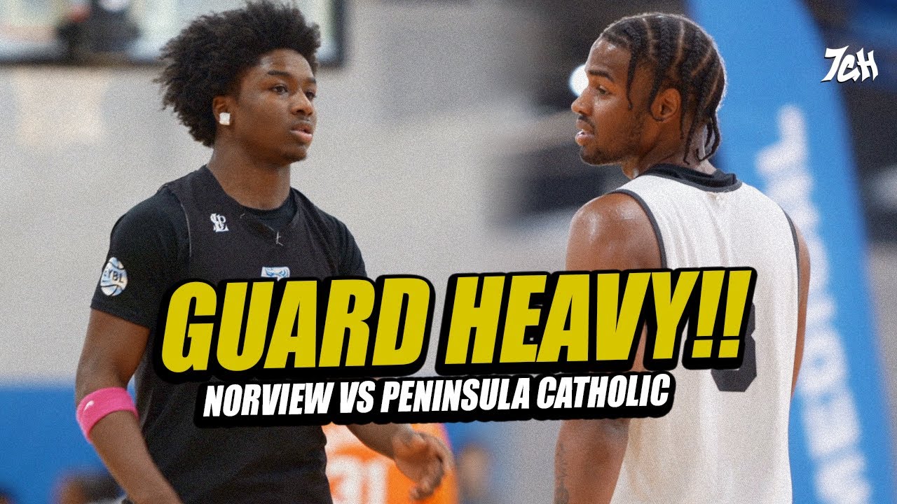 Tempers ENDS Game in Heated Match-Up!! 🥵 Norview VS Peninsula Catholic (H/L)