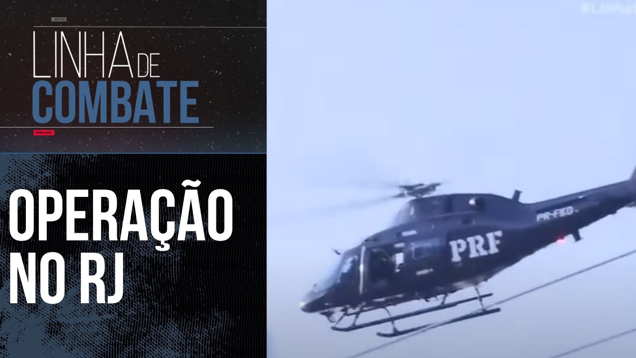 PRF FAZ OPERAÇÃO ARRISCADA NO RIO DE JANEIRO | LINHA DE COMBATE