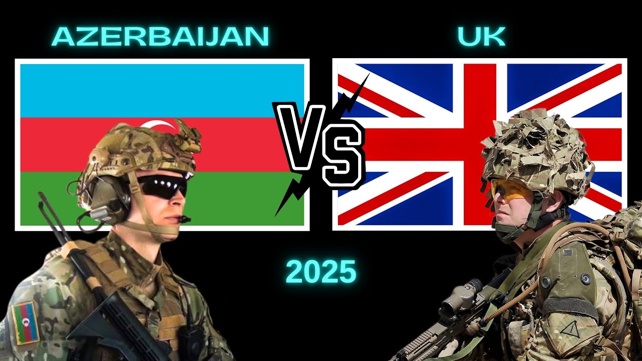 Azerbaycan vs İngiltere askeri g&uuml;&ccedil; karşılaştırması 2025 | Azerbaijan vs UK military power comparison