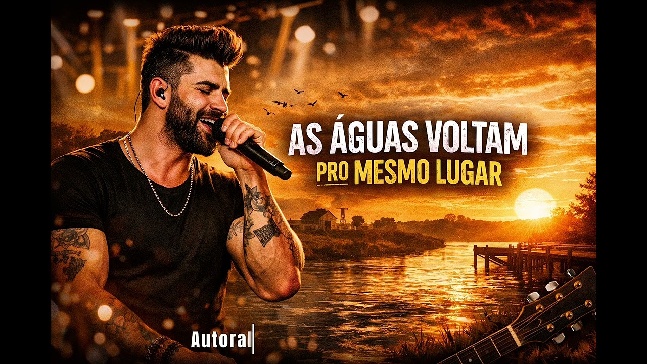 AS ÁGUAS VOLTAM PRO MESMO LUGAR-    “LETRA E MELODIA”      100%autoral