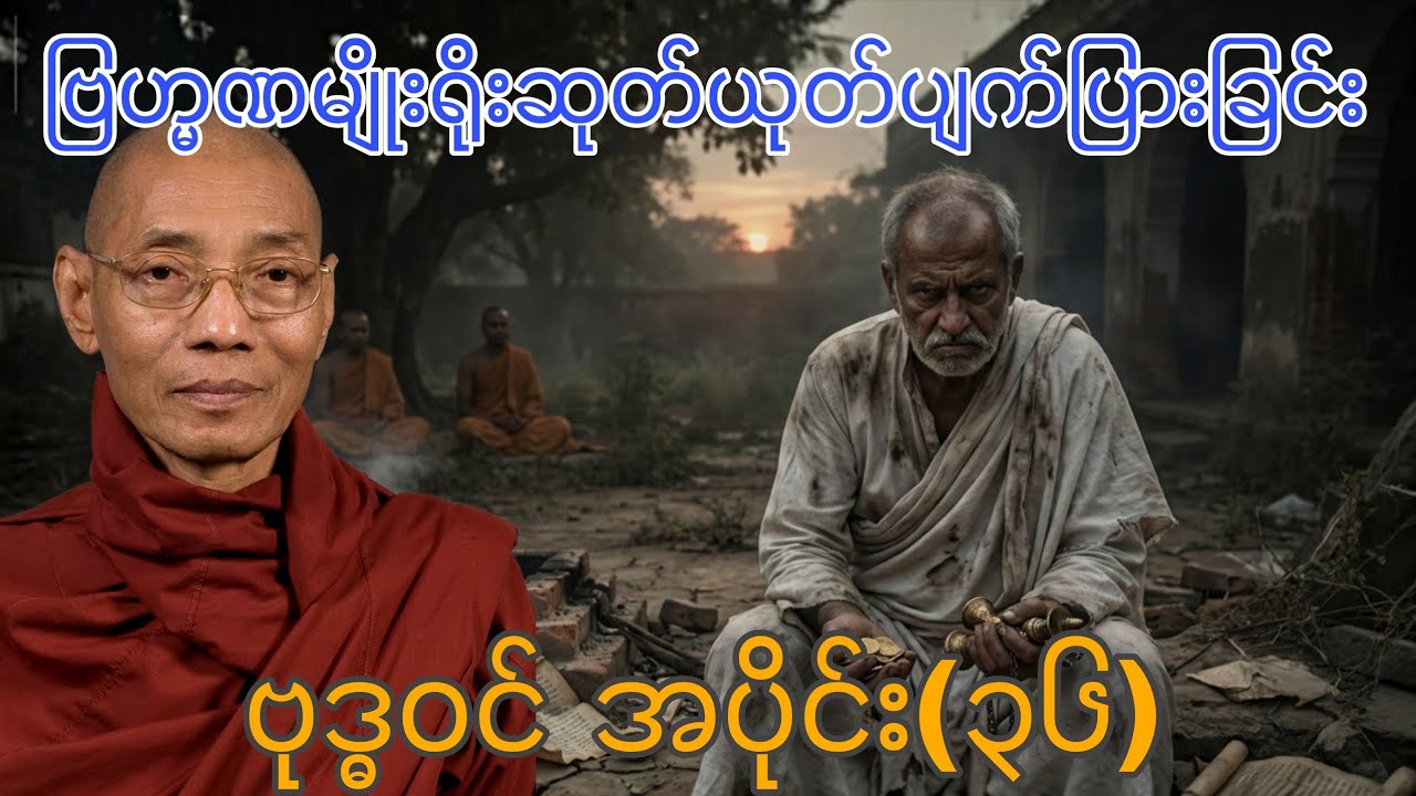 လောကသားတို့အတွက် မြတ်ဗုဒ္ဓ၏ကြိုးပမ်းချက်-၃၆ ပါချုပ်ဆရာတော်ဘုရားကြီးဟောကြားသော ဗုဒ္ဓဝင်အပိုင်း(၃၆)
